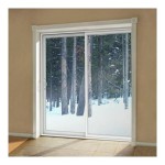 96 Inch Exterior Sliding Glass Door