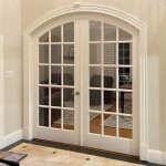 Arched French Doors Interior Glass