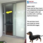 Cat Sliding Glass Door Insert