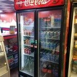 Coca Cola Double Glass Door Fridge