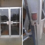 Commercial Double Glass Door Weather Stripping