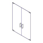 Double Door Glass Revit