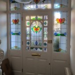 Double Glazed Stained Glass Door Panels