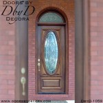 Exterior Door Oval Glass