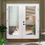 Fiberglass French Patio Doors With Blinds