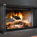 Fireplace Insert With Blower And Glass Doors