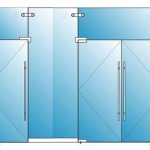 Frameless Glass Door Cad Details