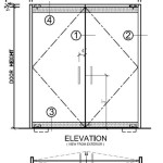 Frameless Glass Door Detail Dwg