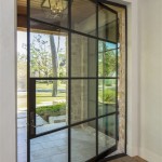 Full Glass Steel Entry Doors