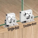 Glass Cabinet Double Door Lock