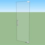 Glass Door 3d Model Sketchup