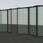 Glass Door 3d Sketchup