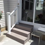 How To Build Steps Off Sliding Glass Door