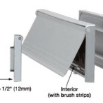 How To Install Mail Slot In Glass Door