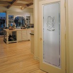 Interior Frosted Glass Pantry Door