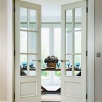 Internal Double Doors Half Glass