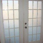 Internal Frosted Glass Double Doors