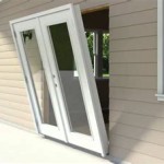 Masonite Fiberglass Exterior French Doors