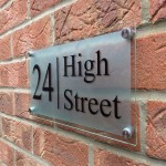 Personalised Glass Door Signs