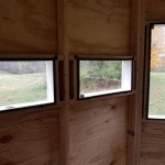 Plexiglass Window Ideas For Deer Stands