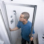 Shower Glass Door Handles Installation