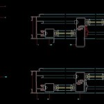 Sliding Glass Door Autocad Detail