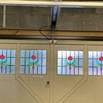 Stained Glass Garage Door Windows