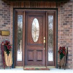 Wooden Doors With Glass Designs