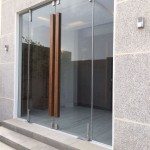 Wooden Handle Design For Glass Door